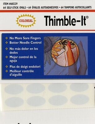 Colonial Thimble-It | selbstklebende Fingerpads | 64 Stück