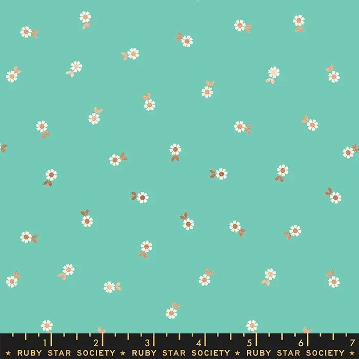 Curio by Melody Miller | Ruby Star Society |  Falling Flowers - Agave