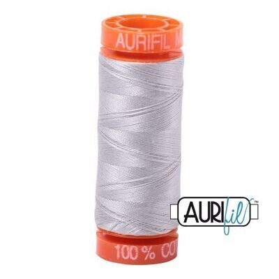 Aurifil Nähgarn 50wt | Aluminium No. 2615 ​| 200m