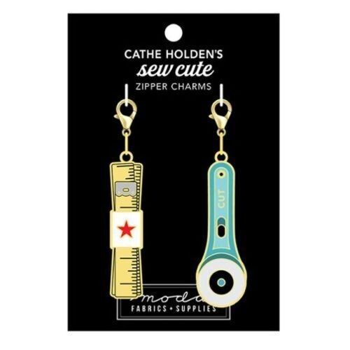 Sew Cute Zipper Anhänger von Cathe Holden | Messen + Schneiden Sew Cute Zipper Anhänger von Cathe Holden | Messen + Schneiden