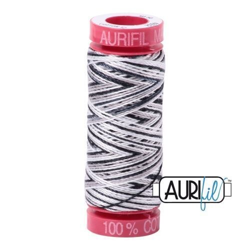 Aurifil Quiltgarn 12wt | Licorice Twist No. 4652 | 50m