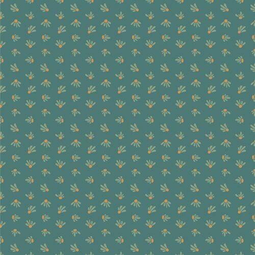 Evolve von Suzy Quilts für Art Gallery Fabrics | Coneflower Hemlock