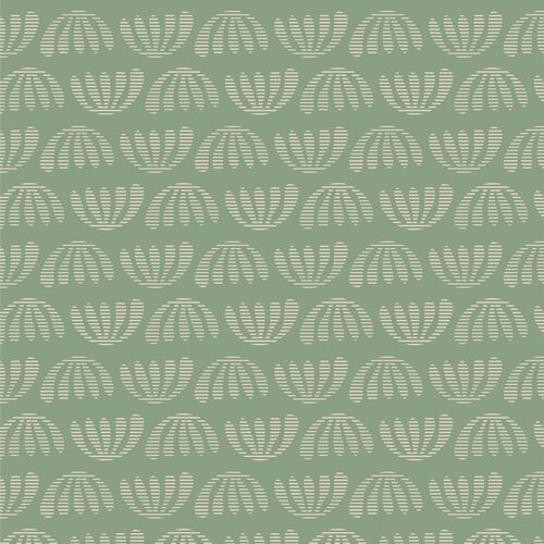 Evolve von Suzy Quilts für Art Gallery Fabrics | Boho Leaves Matcha