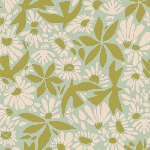 Evolve von Suzy Quilts  für Art Gallery Fabrics | Evolve Pistachio
