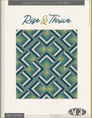 Quilt Kit | Rise & Thrive featuring Evolve von Suzy Quilts | Art Gallery