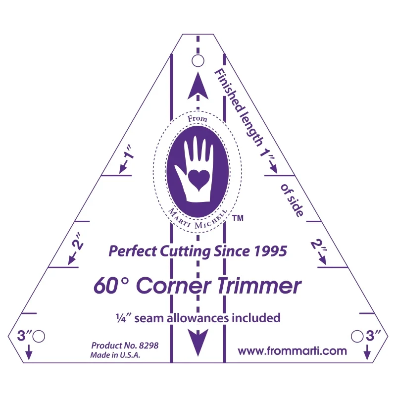 60° Eckenschneider Corner Trimmer von Marti Michell | 8298 60° Eckenschneider Corner Trimmer von Marti Michell | 8298