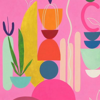 Alexander Henry | Folklorico - Moderna Mexicana | Tea/Pink