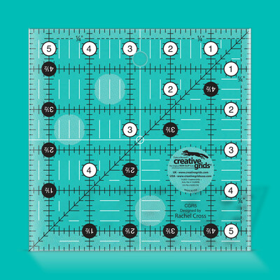Creative Grids 5½" x 5½" Quilt Lineal | Non slip
