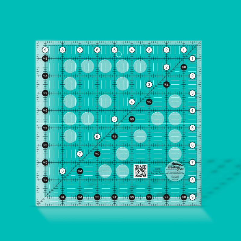 Creative Grids 9½ Creative Grids 9½" x 9½" Quilt Lineal | Non slip