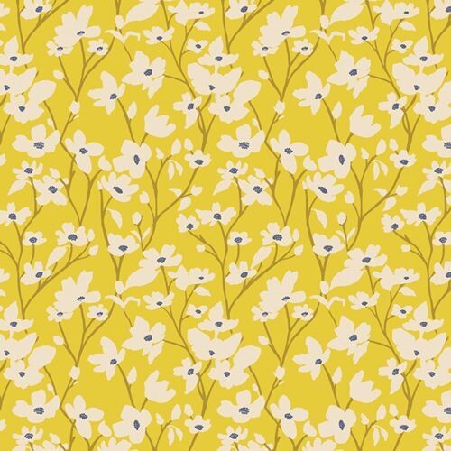 Fresh Linen von Katie O'Shea für Art Gallery Fabrics | Dogwood Sunlight