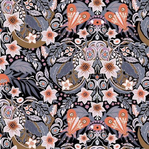 Eerie von Katarina Roccella  für Art Gallery Fabrics | Forbidden Garden