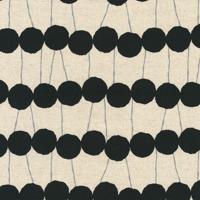 BLACK by Sevenberry | Robert Kaufmann | Cotton Flax Prints