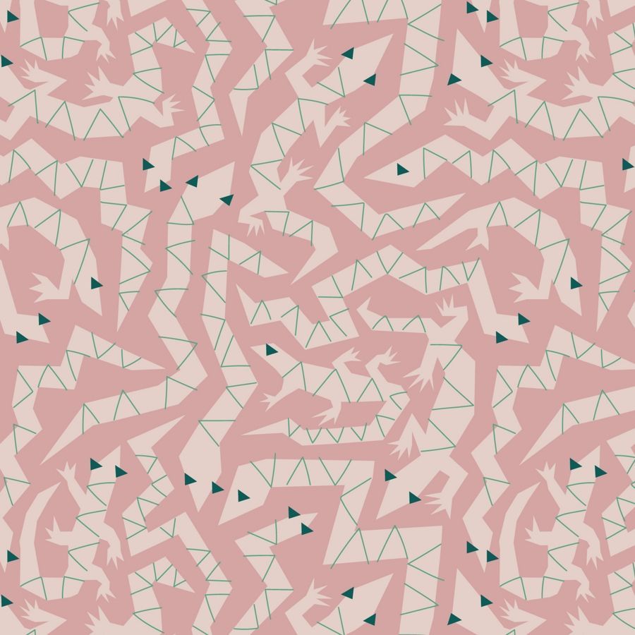 Yuma von Leah Duncan  für Cloud9 Fabrics | Ssslither | Bio-Baumwolle