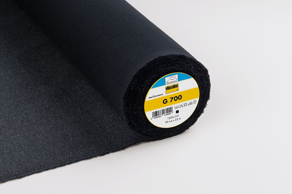 G 700 Gewebeeinlage  | 90 cm | Vlieseline Freudenberg | Schwarz