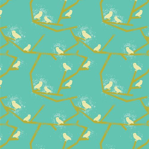 Sunrise Sunset von Jessica Swift für Art Gallery Fabrics | Greeting Chirps