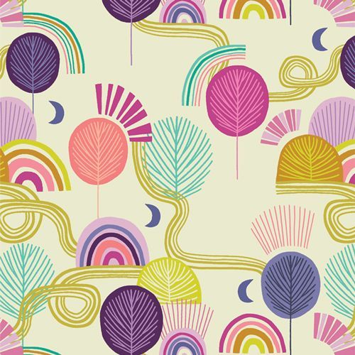 Sunrise Sunset von Jessica Swift für Art Gallery Fabrics | Rise and Shine