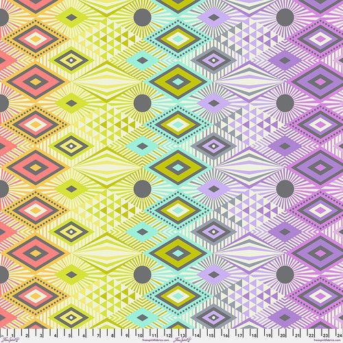 Tabby Road Déjà Vu - Minky | Disco Lucy Prism | Tula Pink