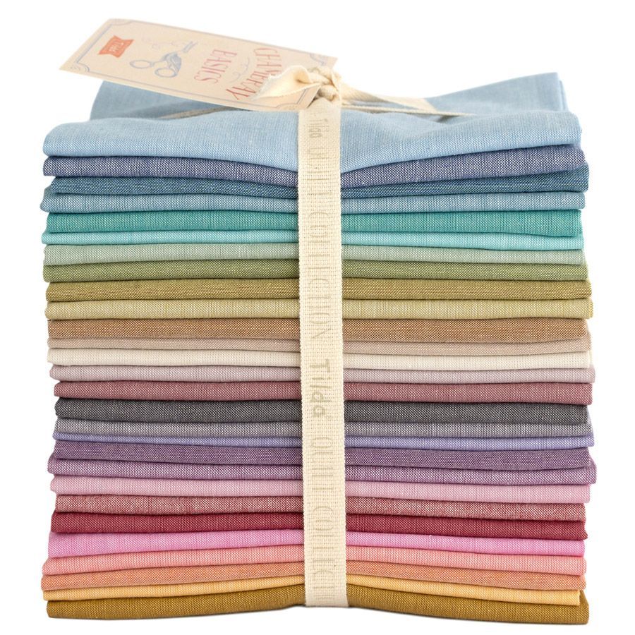 Tilda Chambray Basics | FQ Bundle | May 2024