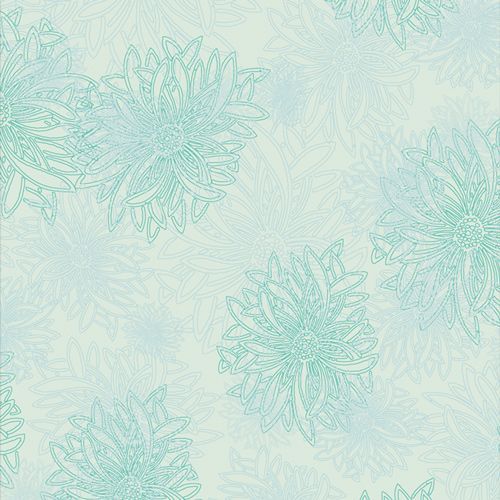 Floral Elements von Art Gallery Fabrics in der Farbe FE-519  | Icy Blue
