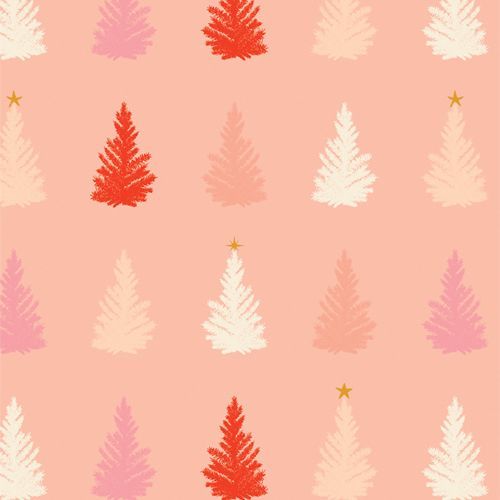 Christmas in the Cabin von AGF Studio für Art Gallery Fabrics | Tree-mendous Festivities