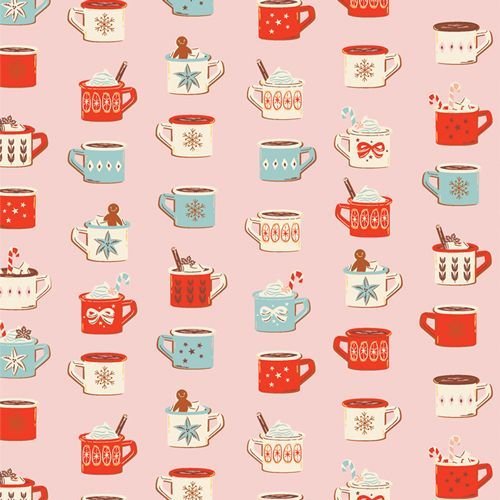 Christmas in the Cabin von AGF Studio für Art Gallery Fabrics | Mugfuls of Joy