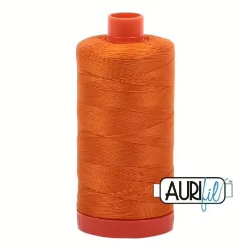 Aurifil Garn 50wt | No. 1133 - Bright Orange | 1300 m