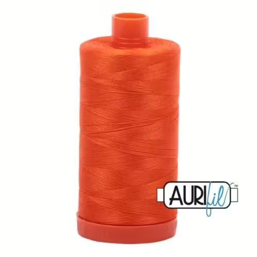 Aurifil Garn 50wt | No. 1104 - Neon Orange | 1300 m