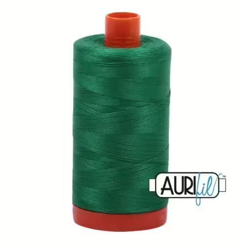 Aurifil Garn 50wt | No. 2870 - Green | 1300 m