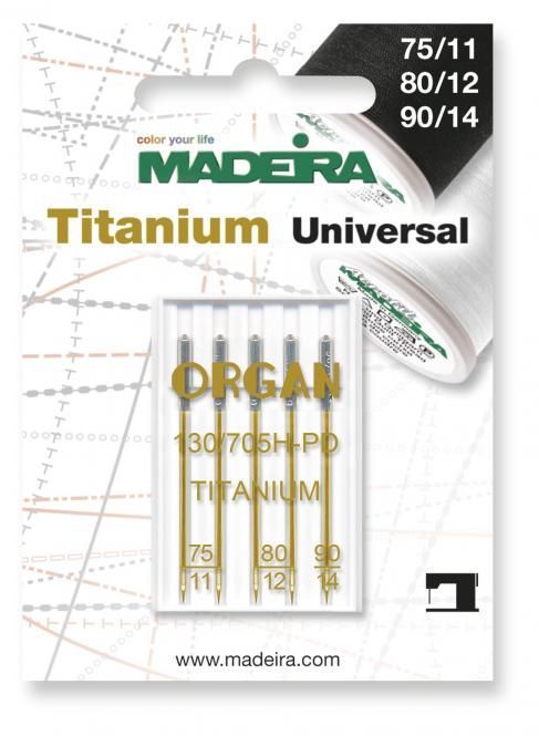 Maschinennadeln Universal Titanium | Madeira
