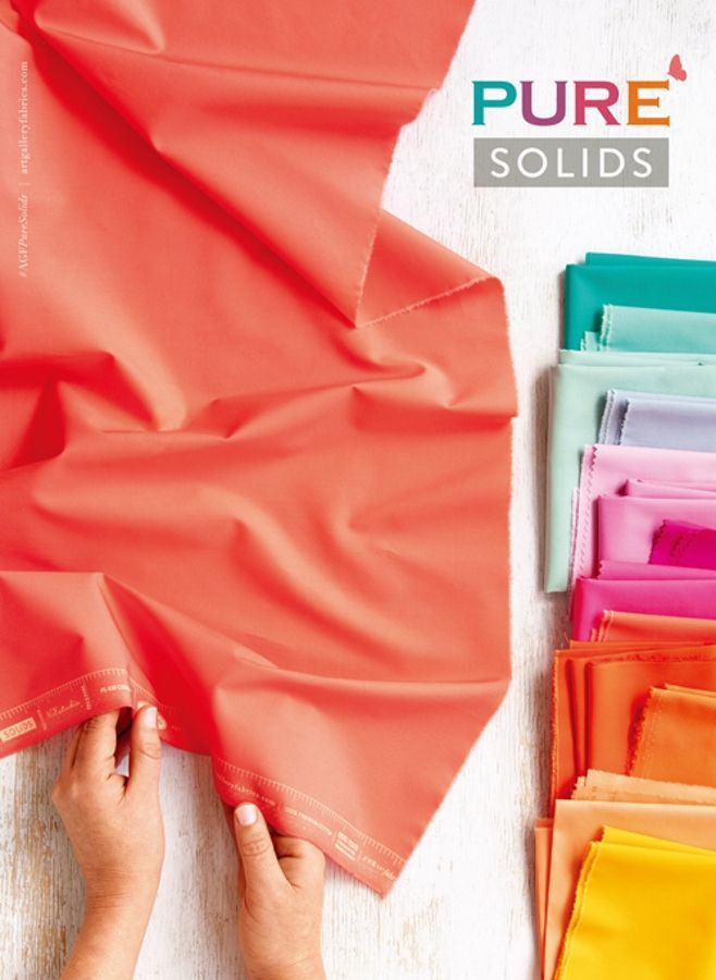 PURE Solids Color Card Farbkarte | Art Gallery Fabrics