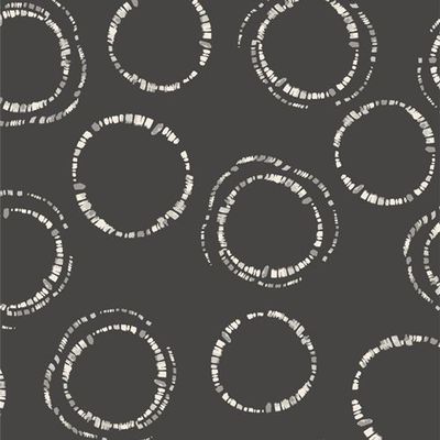 Round Markings Carbon | InkPerfect Carbon Edition von AGF Studio für Art Gallery Fabrics Round Markings Carbon | InkPerfect Carbon Edition von AGF Studio für Art Gallery Fabrics