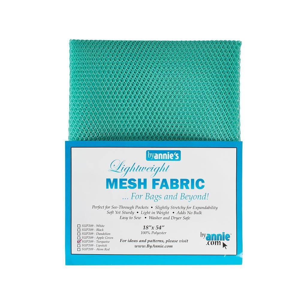 by Annie's Lightweight Mesh Fabric | Netzstoff - Türkis