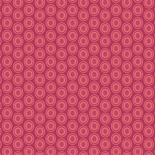 Oval Elements von Art Gallery Fabrics in der Farbe OE-913 | Cranberry