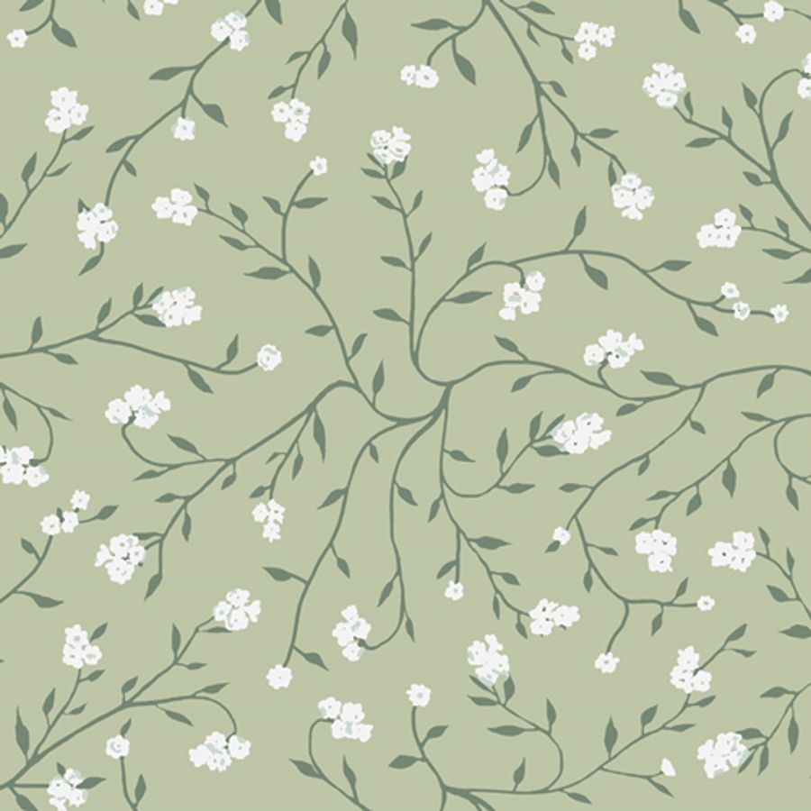108" Edition Rückseitenstoff  | Plentiful - Dancing Florets Saget | Überbreit