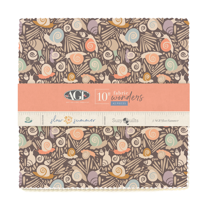 Slow Summer | 10" Fabric Wonders | Art Gallery Fabrics