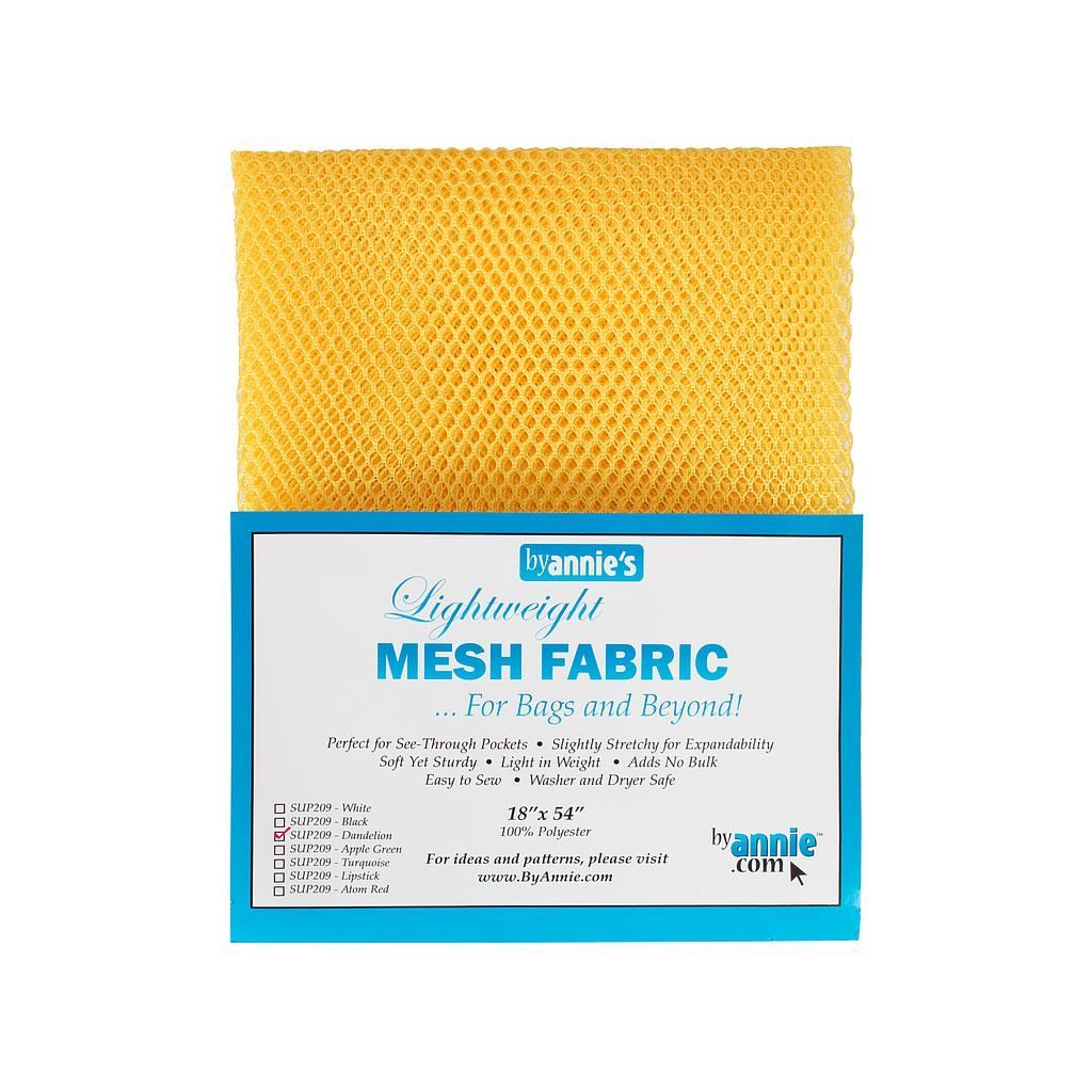 by Annie's Lightweight Mesh Fabric | Netzstoff - Dandelion