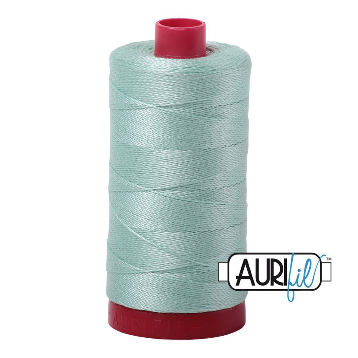 Aurifil Quiltgarn 12wt | No. 2830 - Mint | 325m