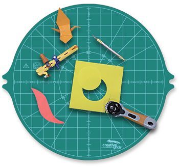 Creative Grids | Drehbare Schneidematte | 13" x 13"  | mit Arretierungssystem