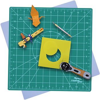 Creative Grids | Drehbare Schneidematte | 12" x 12"  | mit Arretierungssystem