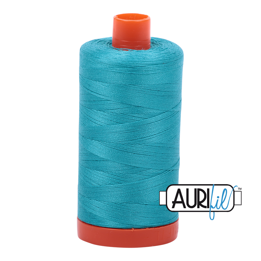 Aurifil Garn 50wt | No. 2810 -  Turquoise | 1300 m