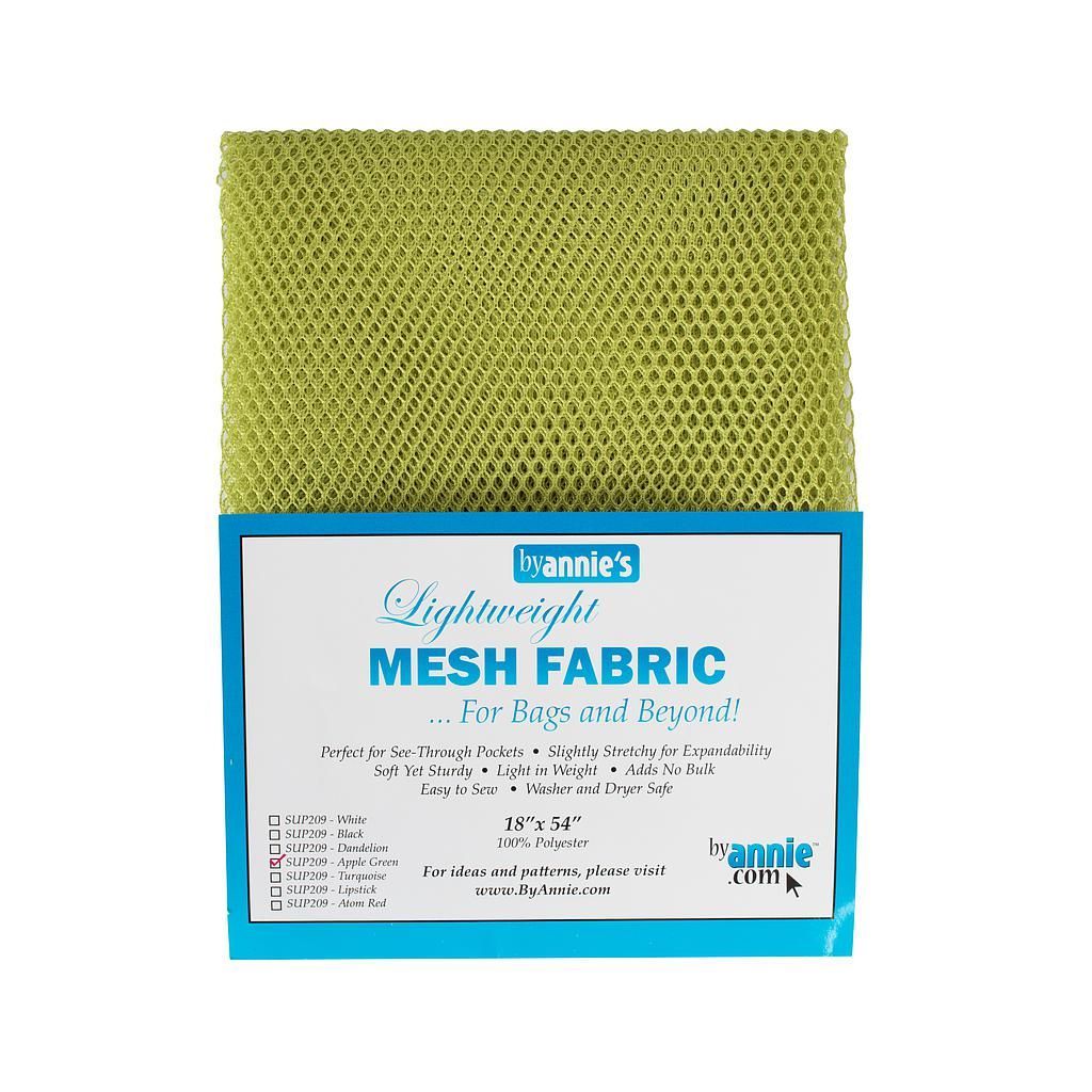 byAnnie's Lightweight Mesh Fabric | Netzstoff - Apple Green