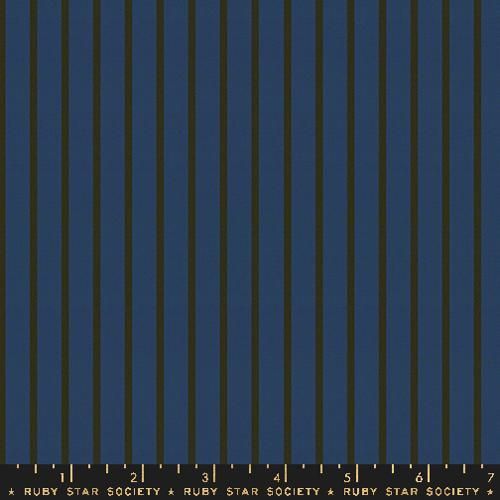 Ruby Star Society | Warp Weft Ooh Lucky Lucky | Apron Stripe Wovens Stripe Garment | Navy