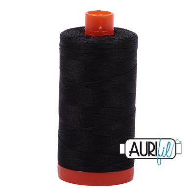 Aurifil Garn 50wt | Very Dark Grey No. 4241 | 1300 m Aurifil Garn 50wt | Very Dark Grey No. 4241 | 1300 m