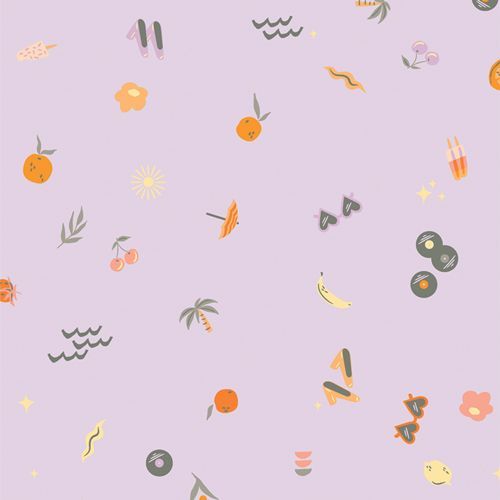 Tangerine von AGF Studio | Retro Summer | Art Gallery Fabrics Tangerine von AGF Studio | Retro Summer | Art Gallery Fabrics