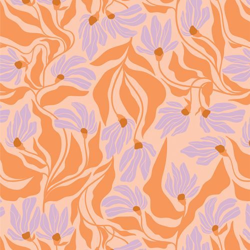 Tangerine von AGF Studio | Wind Dance Blaze | Art Gallery Fabrics Tangerine von AGF Studio | Wind Dance Blaze | Art Gallery Fabrics