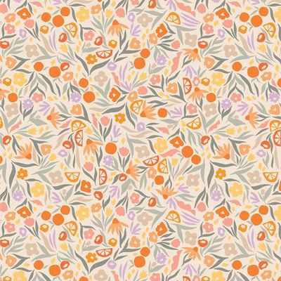 Tangerine von AGF Studio | Floral Zest | Art Gallery Fabrics Tangerine von AGF Studio | Floral Zest | Art Gallery Fabrics