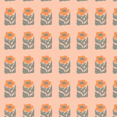Tangerine von AGF Studio | Petalled Stamp | Art Gallery Fabrics Tangerine von AGF Studio | Petalled Stamp | Art Gallery Fabrics