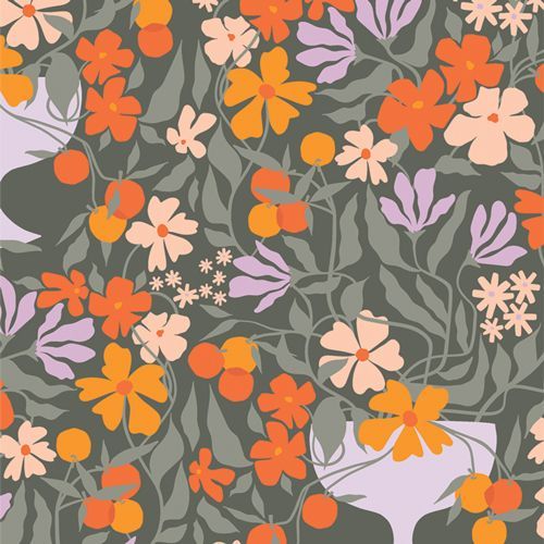 Tangerine von AGF Studio | Growing Centerpiece | Art Gallery Fabrics Tangerine von AGF Studio | Growing Centerpiece | Art Gallery Fabrics