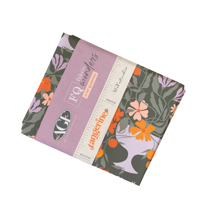 Tangerine | Fabric Wonders | Art Gallery Fabrics | FQ Bundle Tangerine | Fabric Wonders | Art Gallery Fabrics | FQ Bundle