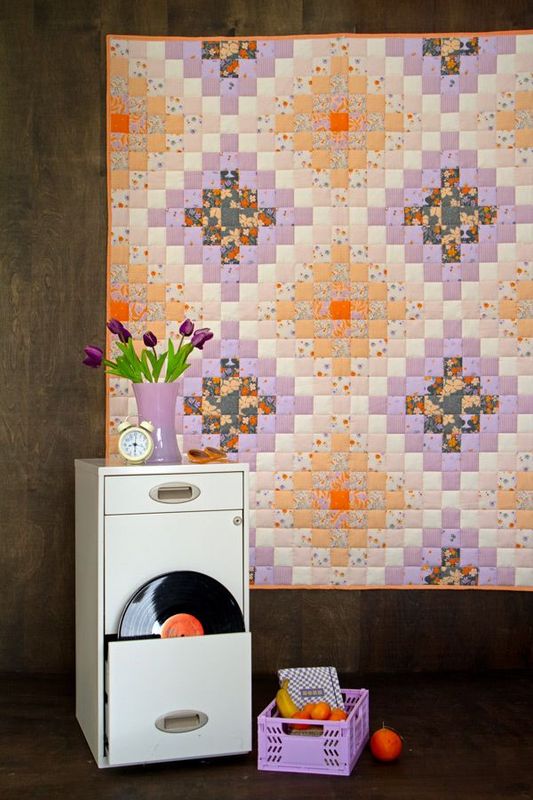 Quilt Kit | Orange You Sweet | feat. Tangerine | Art Gallery Fabrics Quilt Kit | Orange You Sweet | feat. Tangerine | Art Gallery Fabrics